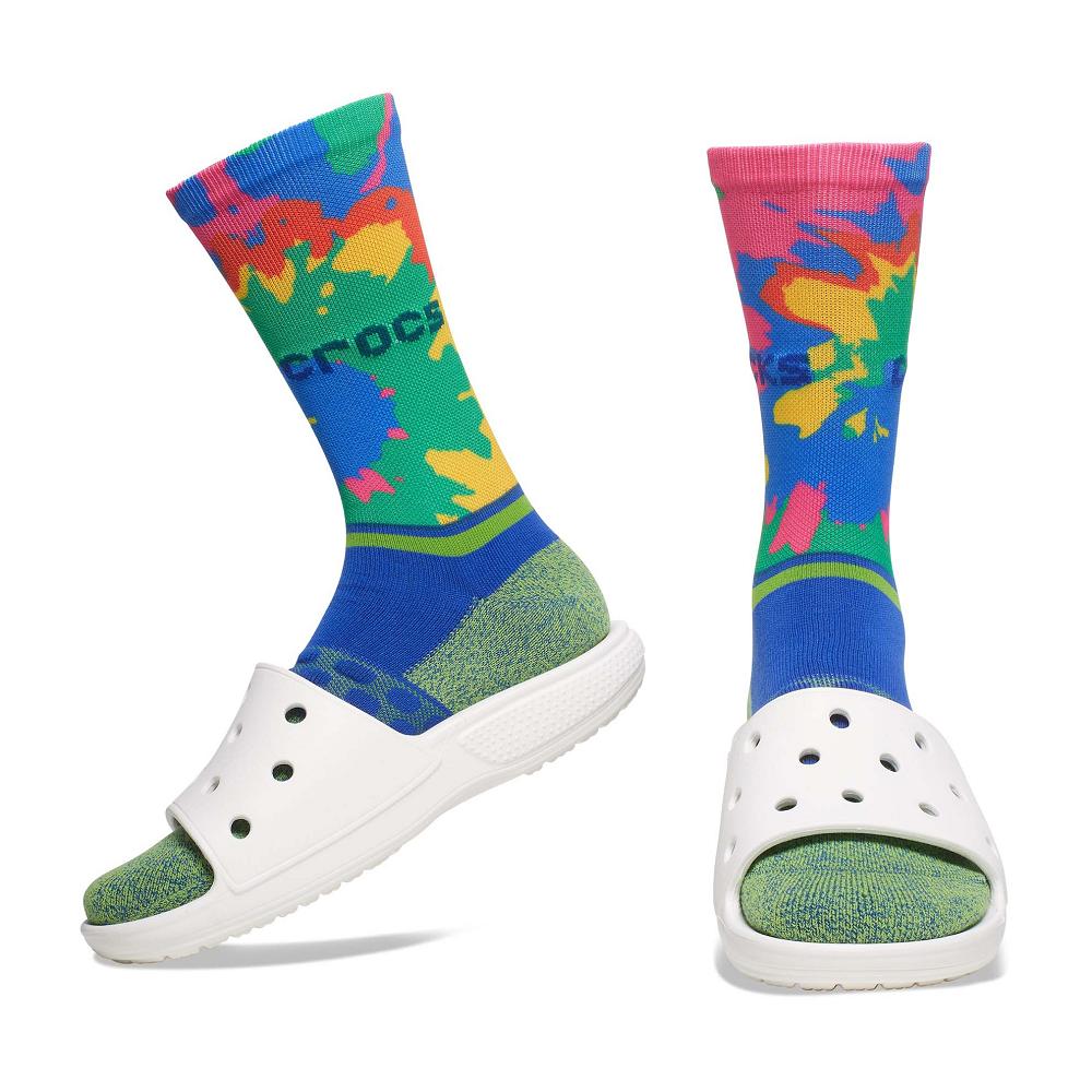 Crocs Adult Crew Graphic 3Türkiye -Pack Renkli | EZVLNC081