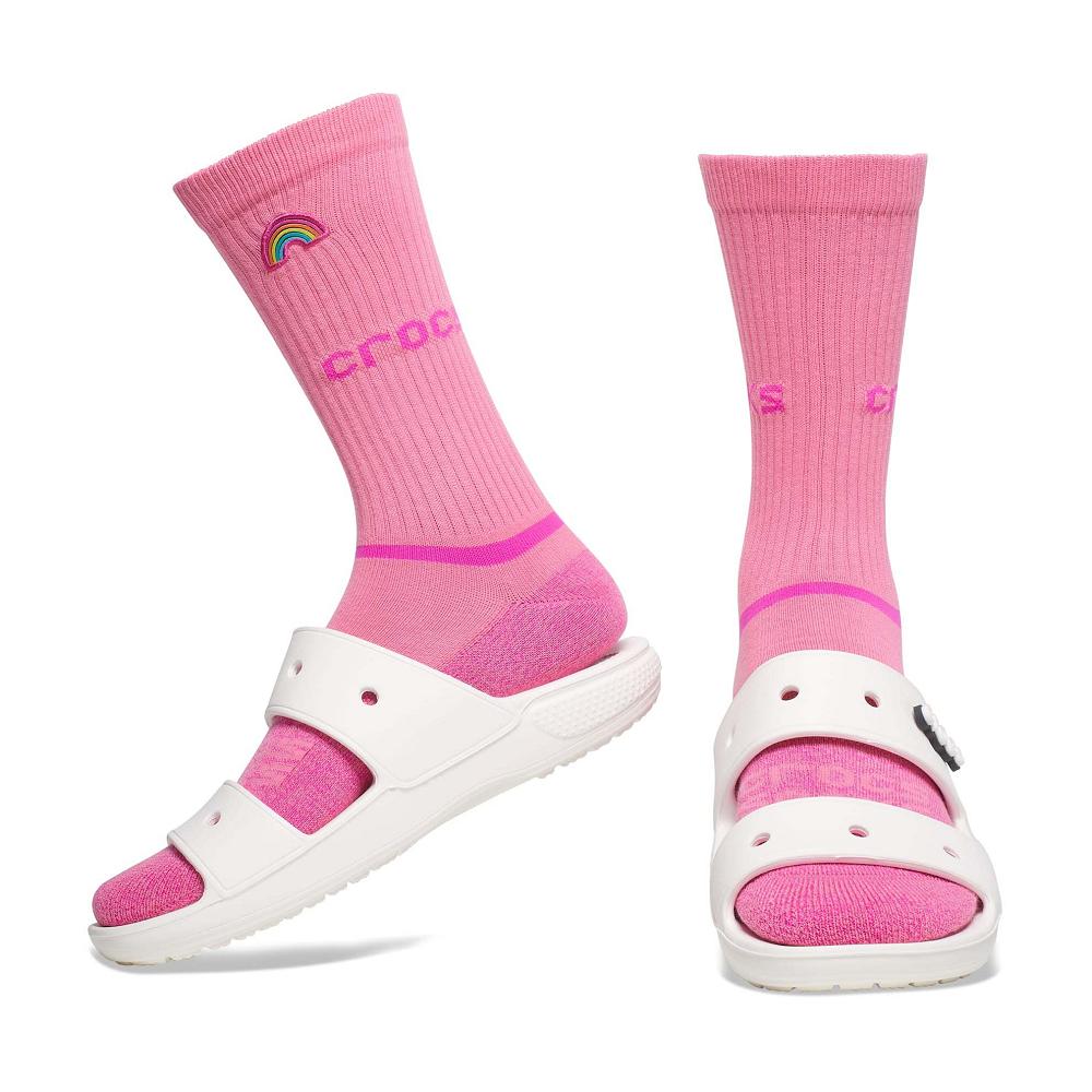 Crocs Adult Crew Graphic 3Türkiye -Pack Renkli | EZVLNC081