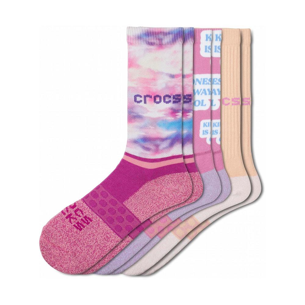 Crocs Adult Crew Seasonal Day Dreamer 3 Pack Renkli | YZFVWH849