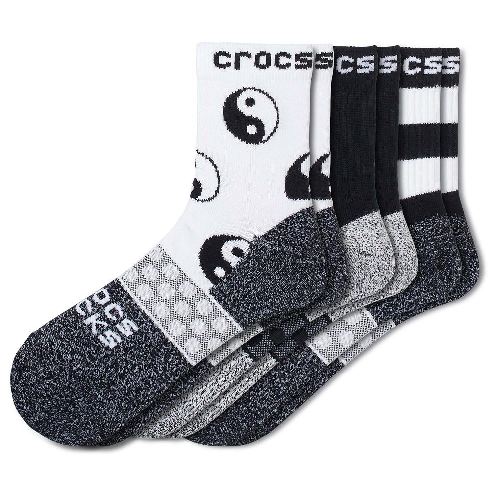 Crocs Adult Quarter Easy Icon 3Türkiye -Pack Renkli | NOCLZW018