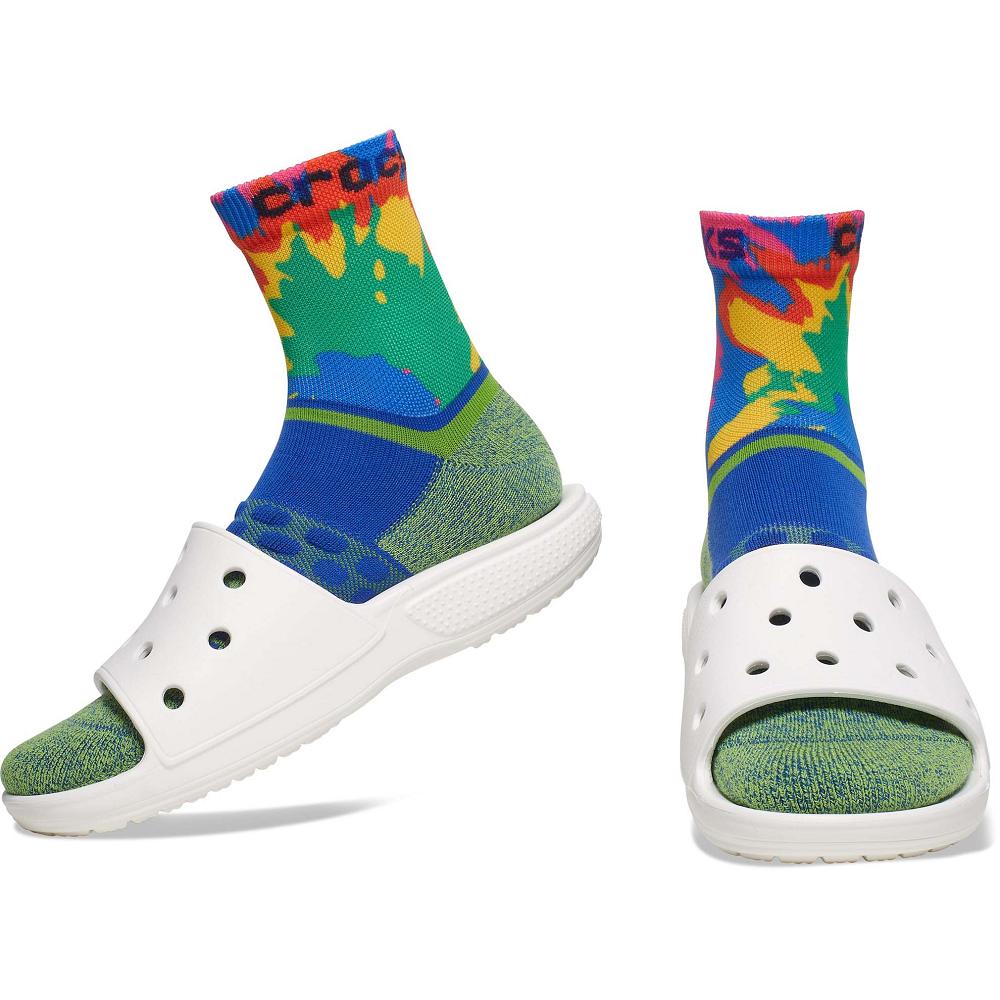 Crocs Adult Quarter Graphic 3Türkiye -Pack Pembe | UZDLHQ360