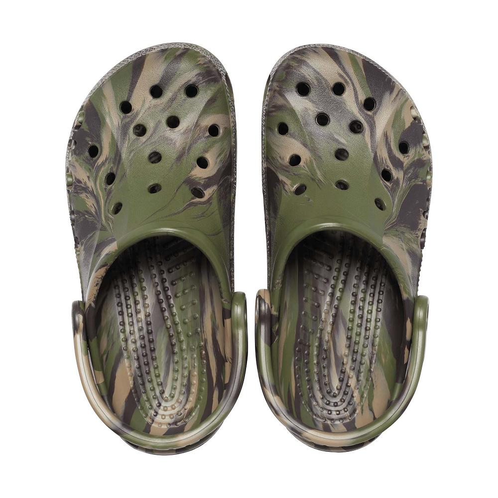 Crocs Baya Marbled Yeşil | UVEKGB251