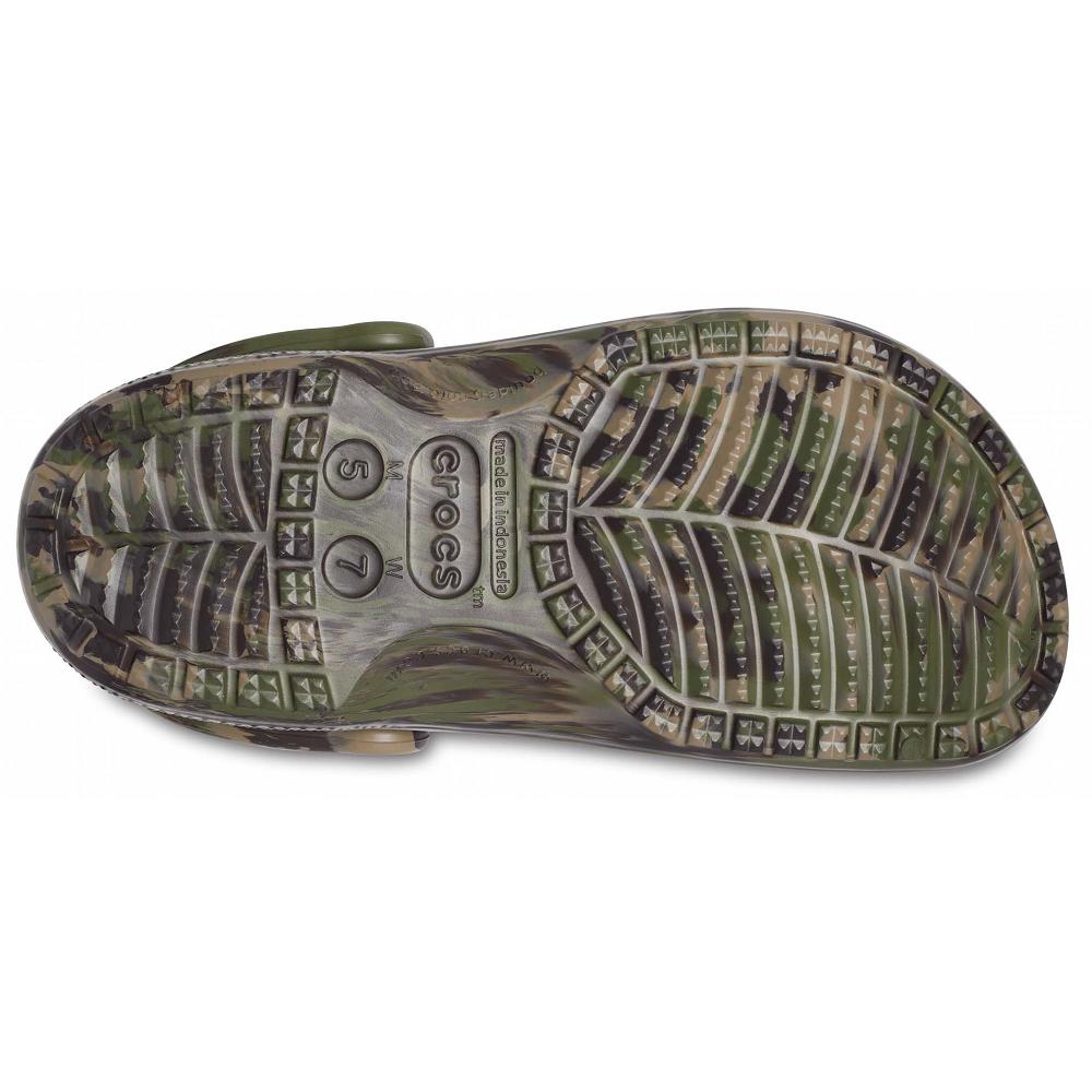 Crocs Baya Marbled Yeşil | UVEKGB251