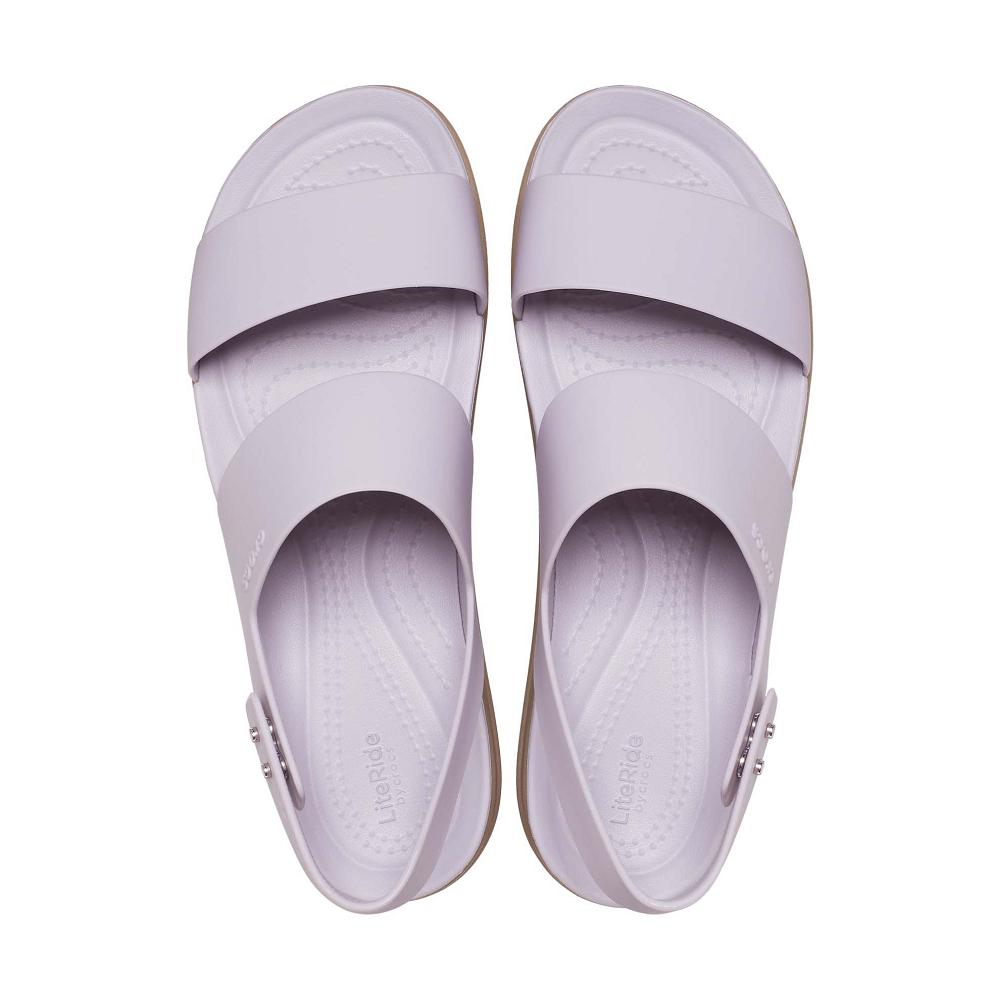 Crocs Brooklyn Low Pembe | UZHKJR583