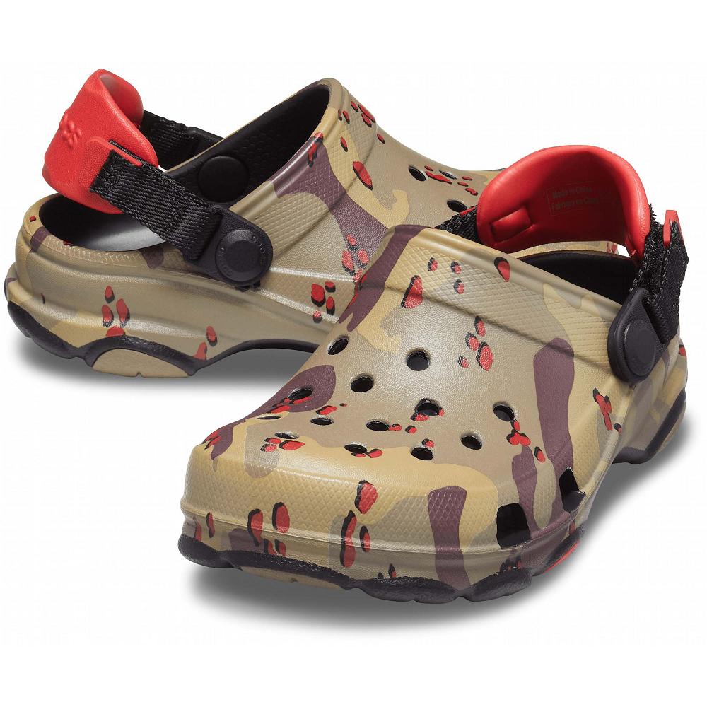 Crocs Classic AllTürkiye -Terrain Desert Camo Haki | NRBEFU741