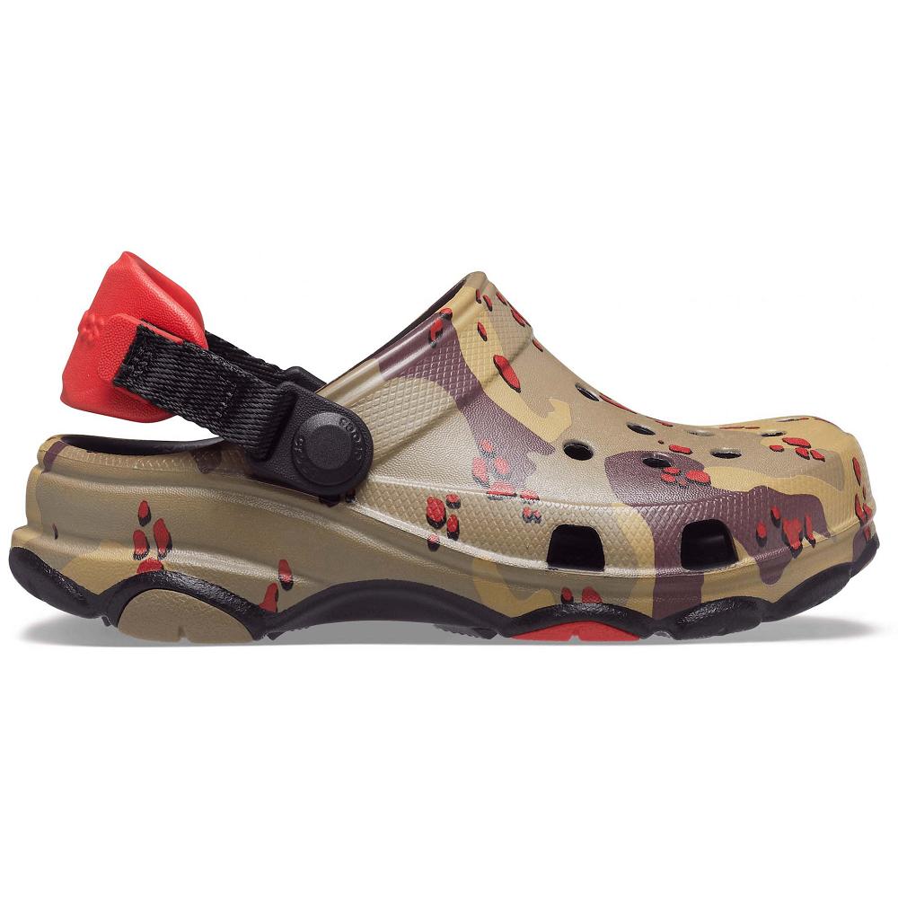Crocs Classic AllTürkiye -Terrain Desert Camo Haki | NRBEFU741