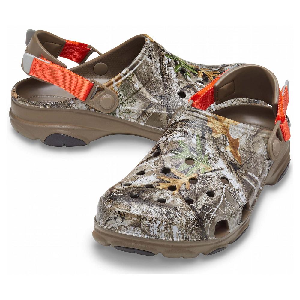 Crocs Classic AllTürkiye -Terrain Realtree Edge® Gri Kahverengi | AYXNQC061