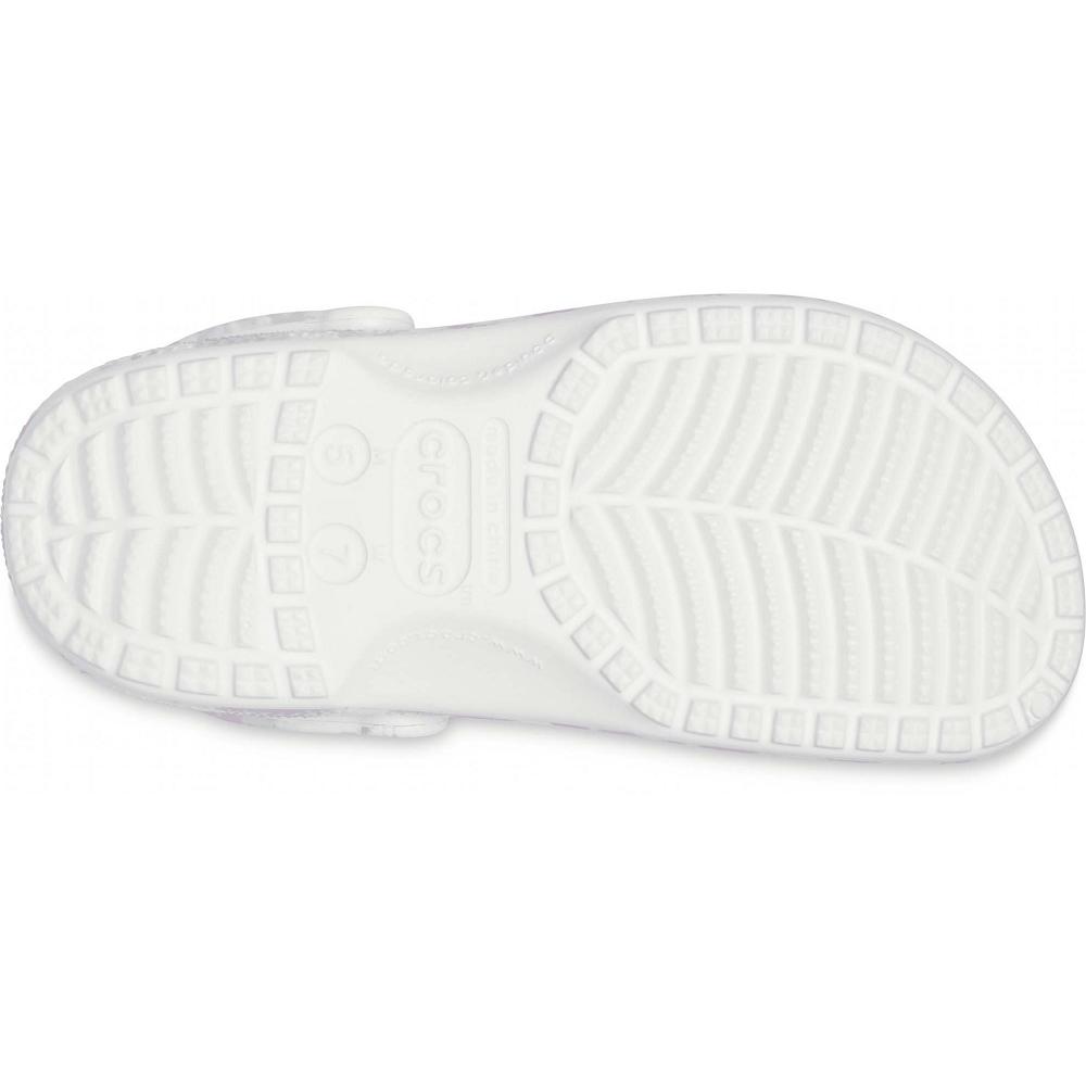 Crocs Classic Bleach Dye Beyaz Renkli | OSLUIG057