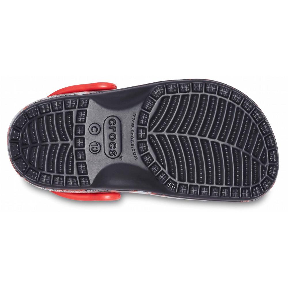 Crocs Classic Bleach Dye Kırmızı Siyah | IPSWCH051