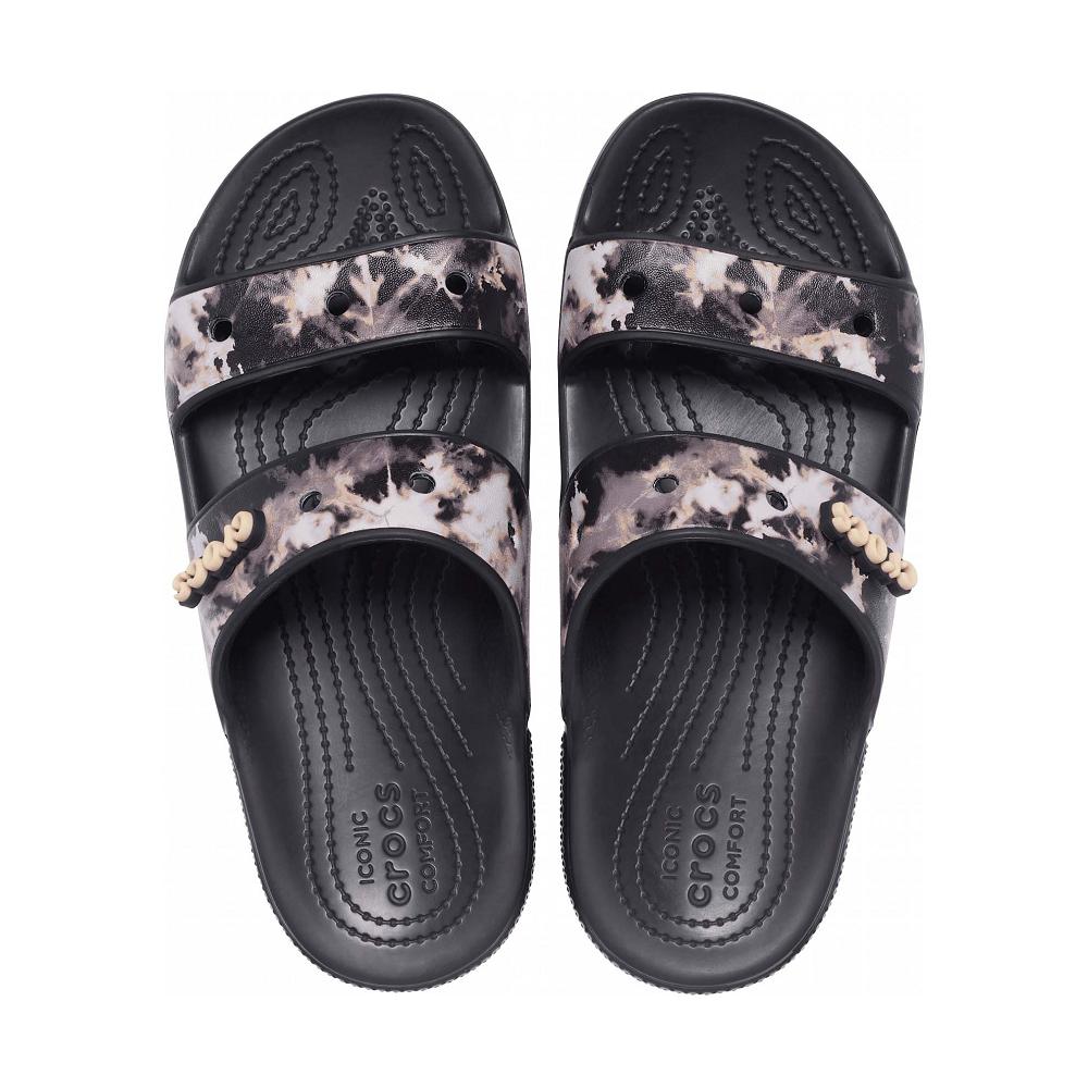 Crocs Classic Bleach Dye Siyah | LZXYCI531