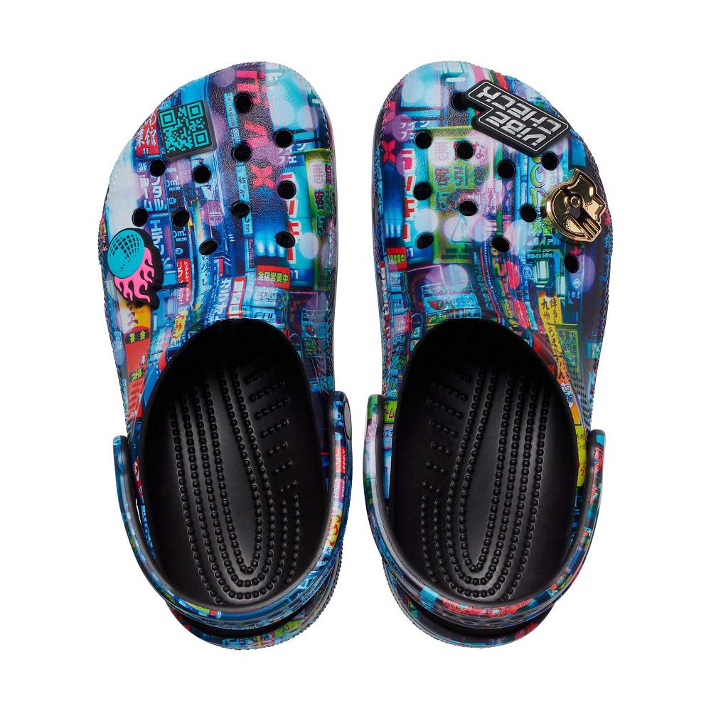 Crocs Classic Cyber Nights Renkli | OZPJMR697