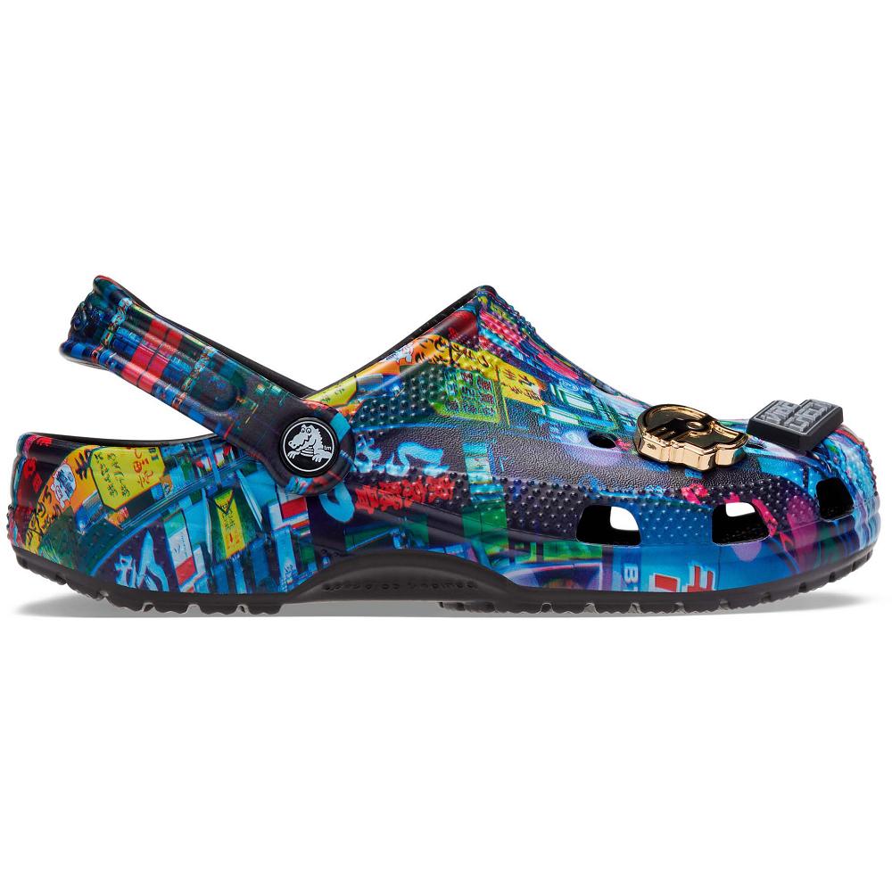 Crocs Classic Cyber Nights Renkli | OZPJMR697