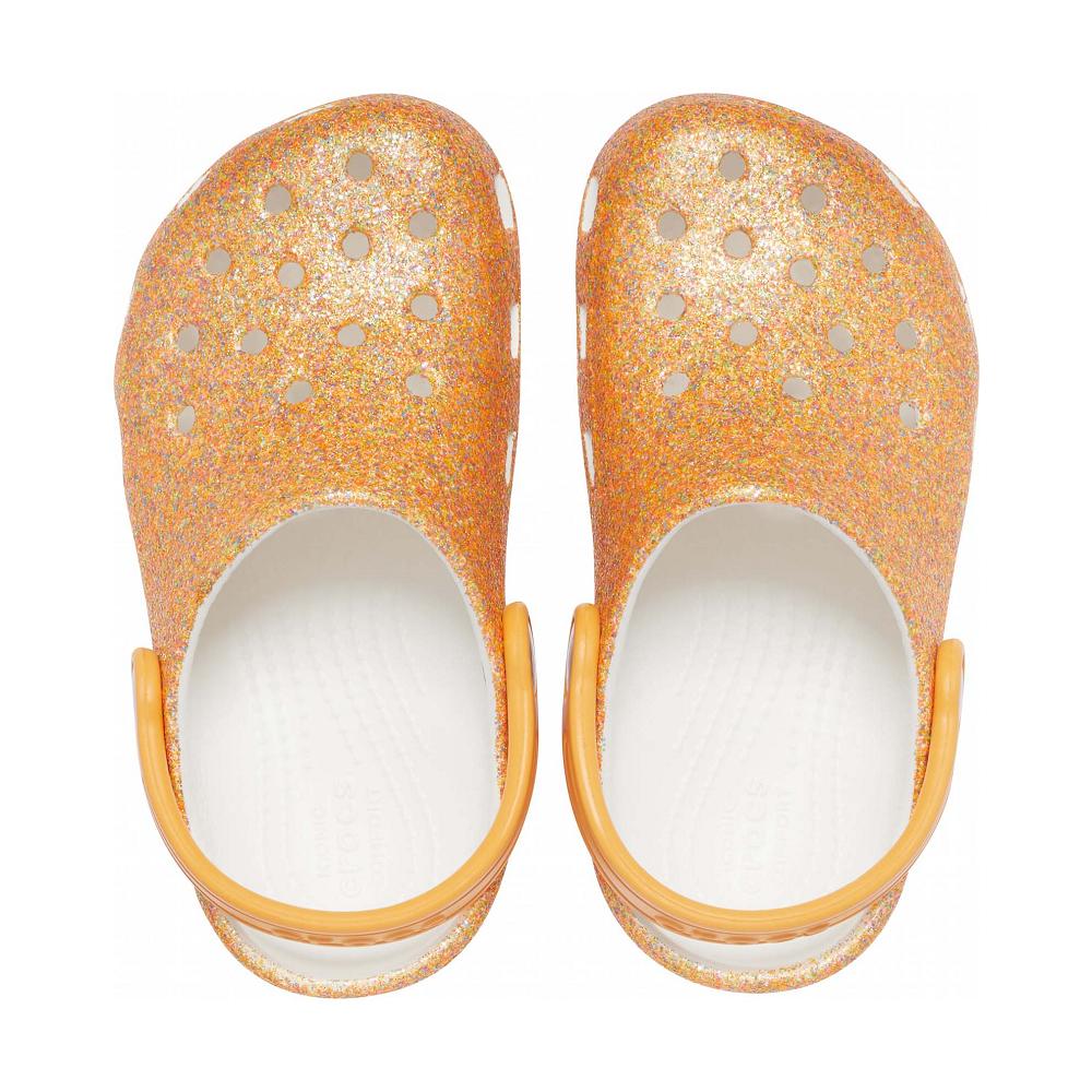 Crocs Classic Glitter Altın | CEVMHK605