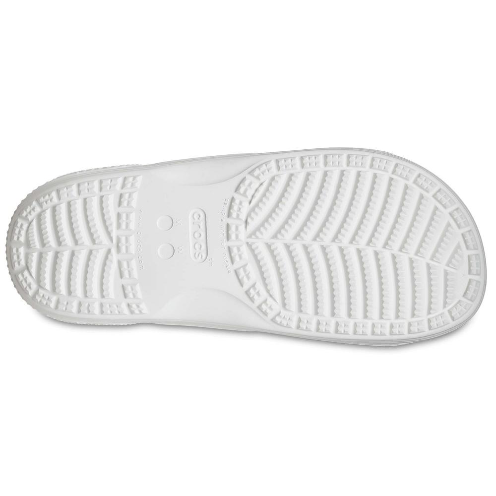 Crocs Classic Glitter Gümüş Beyaz | ZVJAUT234