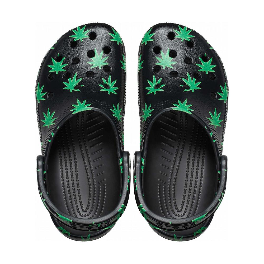 Crocs Classic Hemp Leaf Siyah | ZLPHSG394