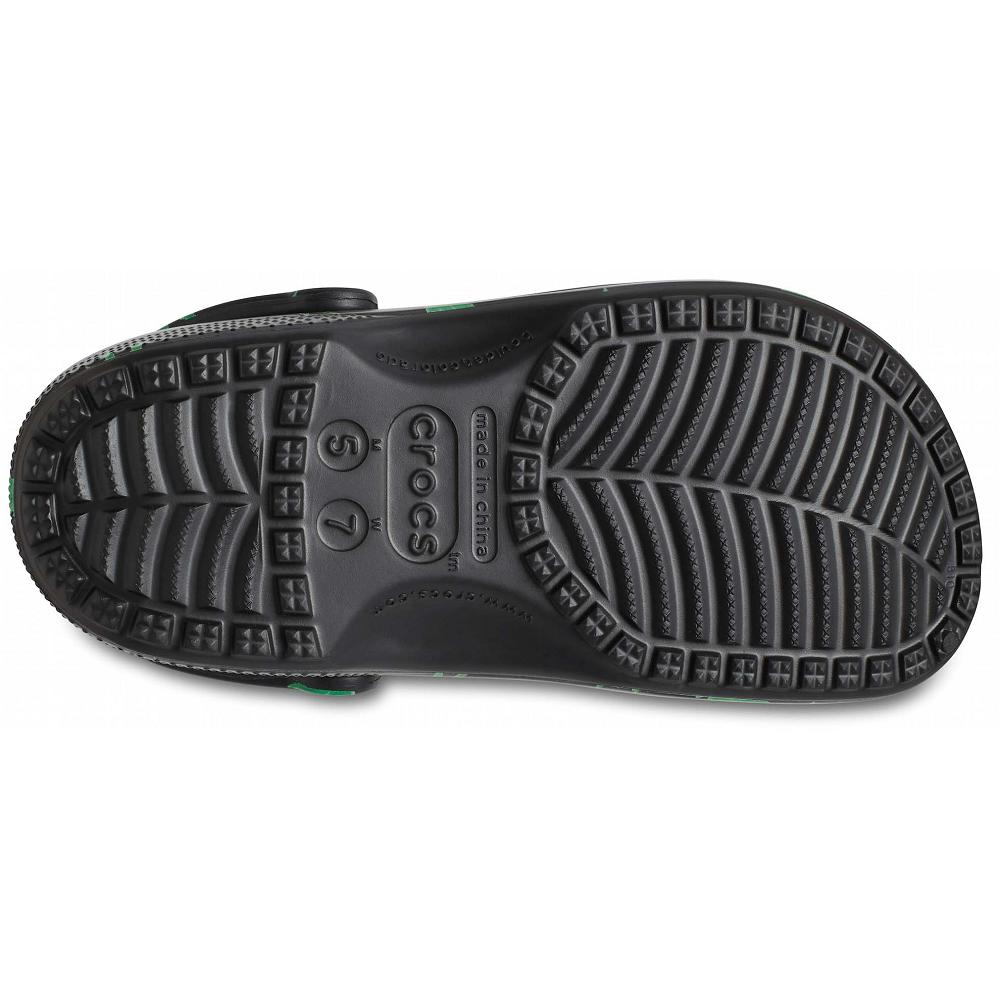Crocs Classic Hemp Leaf Siyah | ZLPHSG394