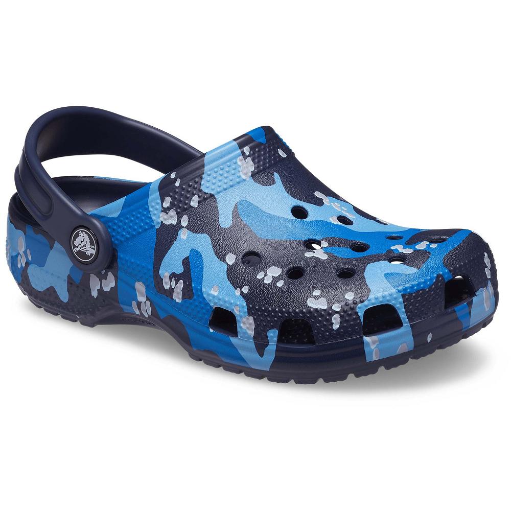 Crocs Classic Lacivert Renkli | YXKFIQ061