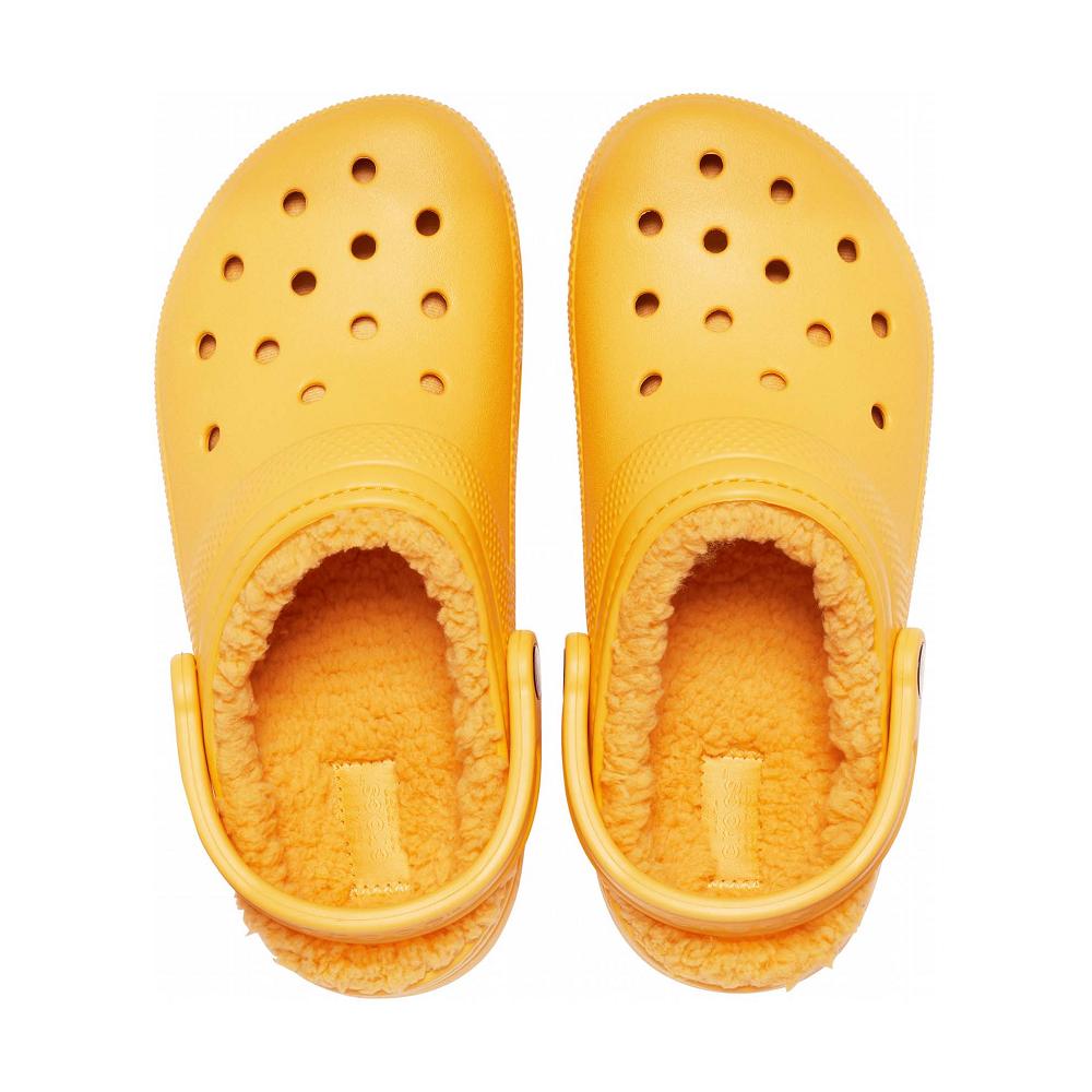 Crocs Classic Lined Altın | ENBDIT804