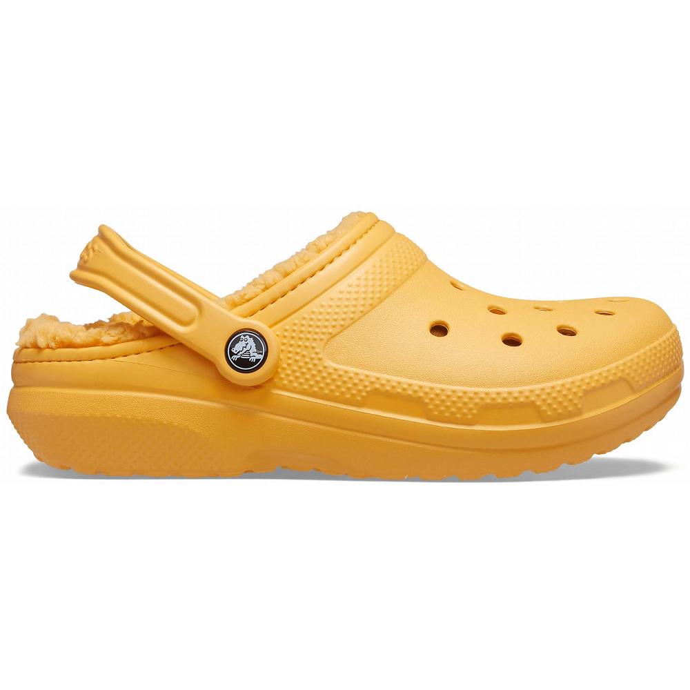 Crocs Classic Lined Altın | ENBDIT804