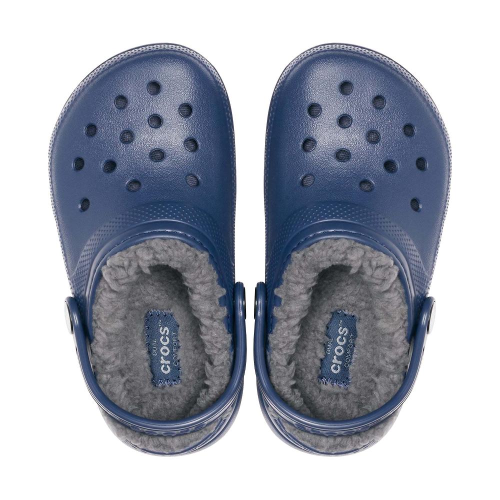 Crocs Classic Lined Lacivert | ZSMDHK508