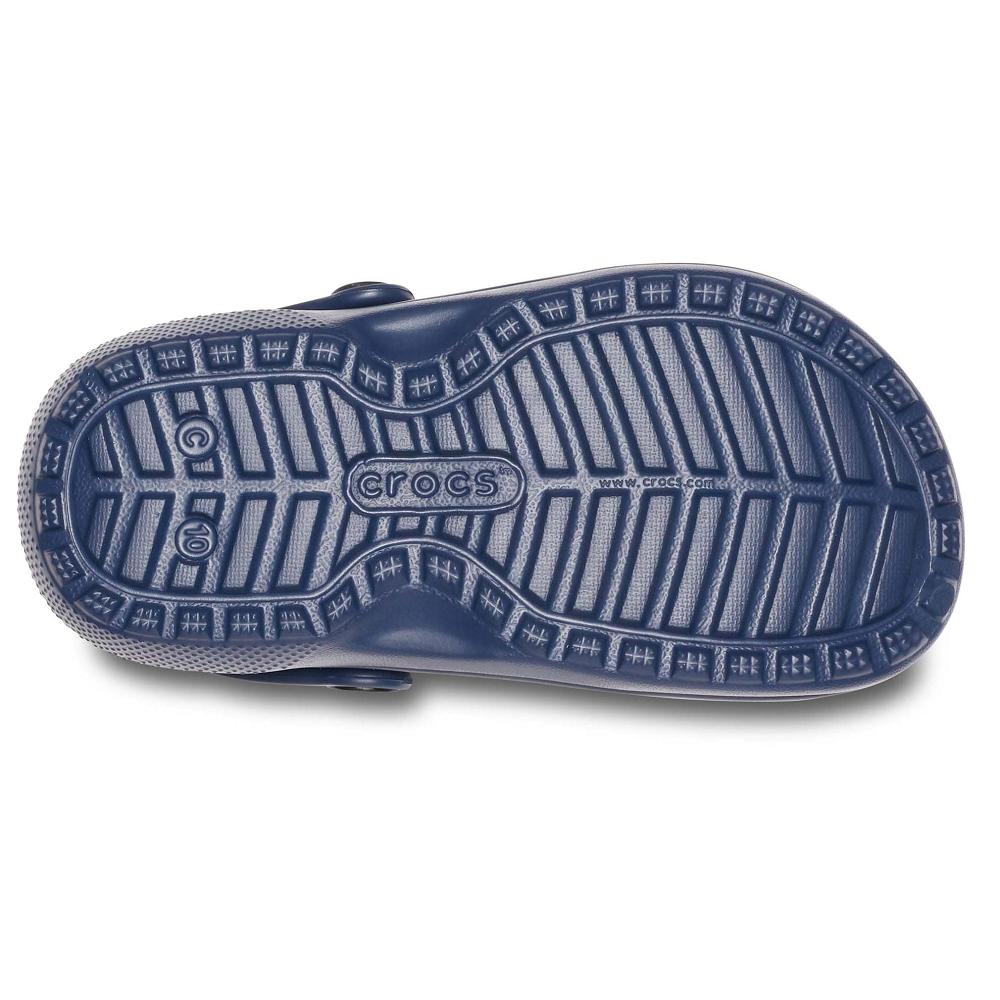 Crocs Classic Lined Lacivert | ZSMDHK508
