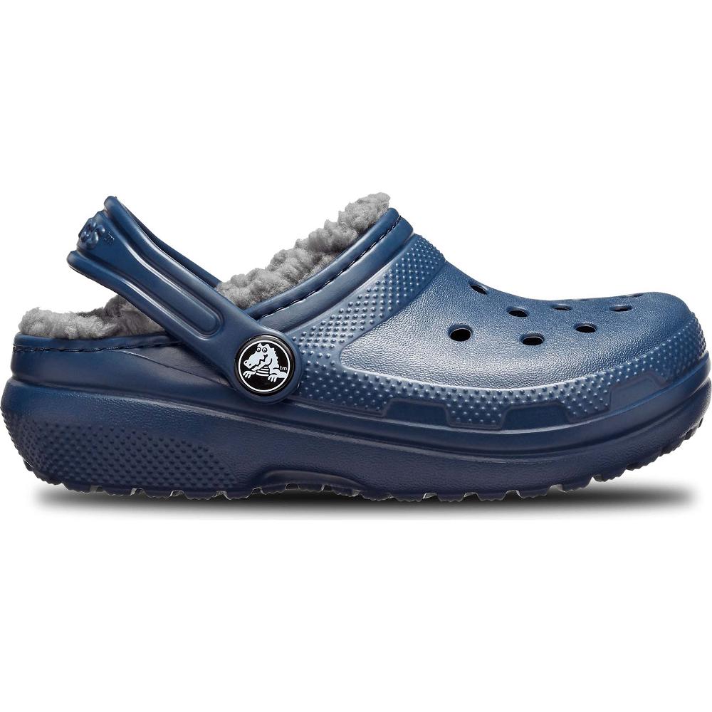 Crocs Classic Lined Lacivert | ZSMDHK508
