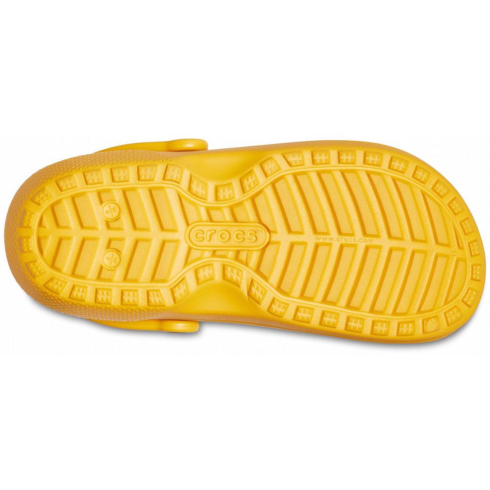 Crocs Classic Lined Neo Puff Sarı | XBVPEZ917