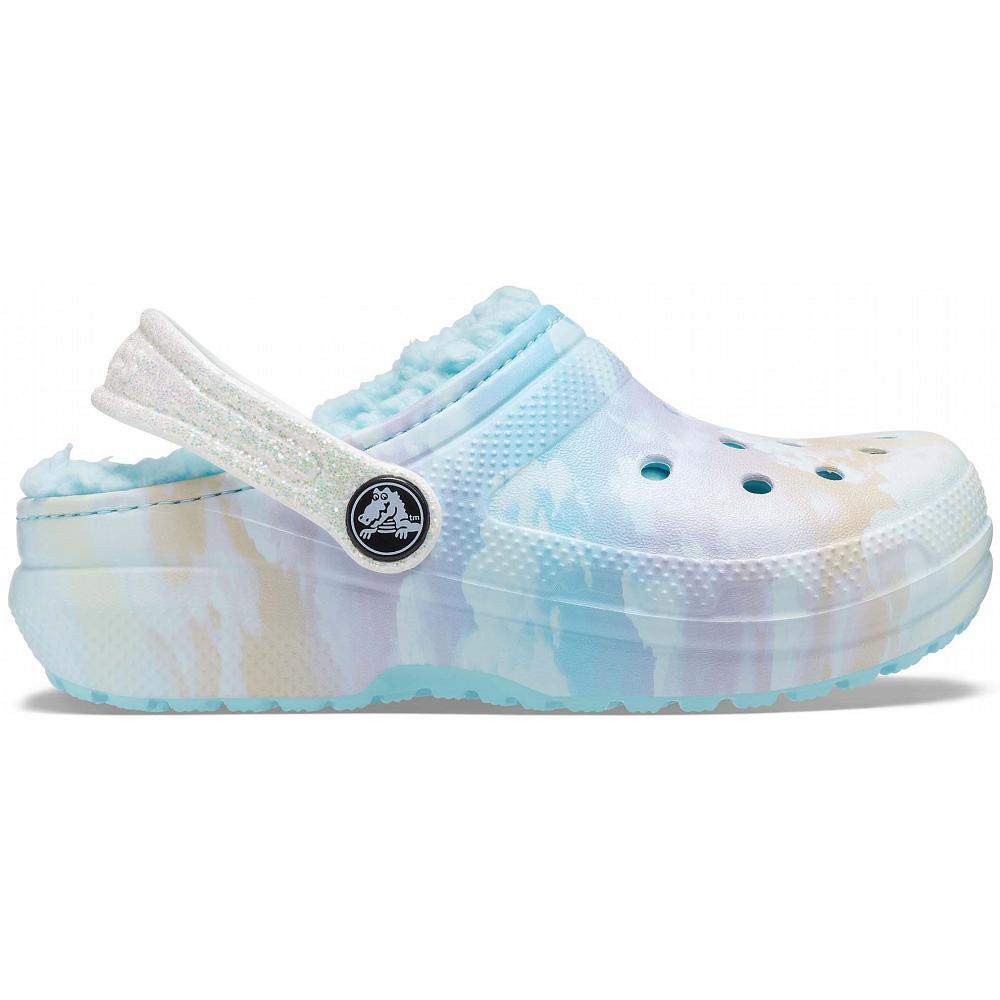 Crocs Classic Lined Out of This World Beyaz Renkli | PXKFBO857