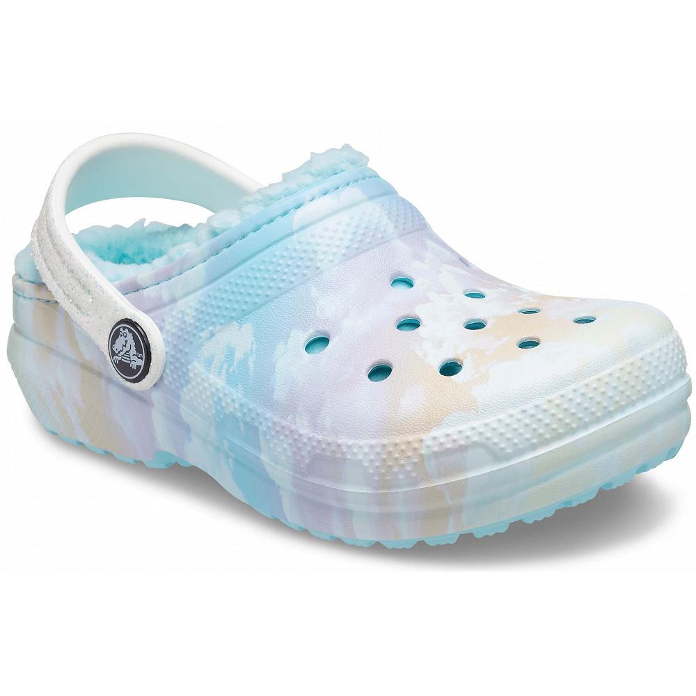 Crocs Classic Lined Out of This World Beyaz Renkli | PXKFBO857
