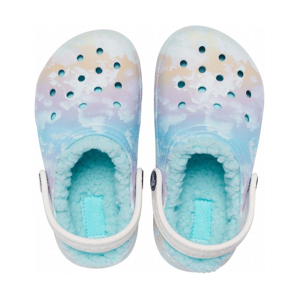 Crocs Classic Lined Out of This World Beyaz Renkli | IZOUKE136