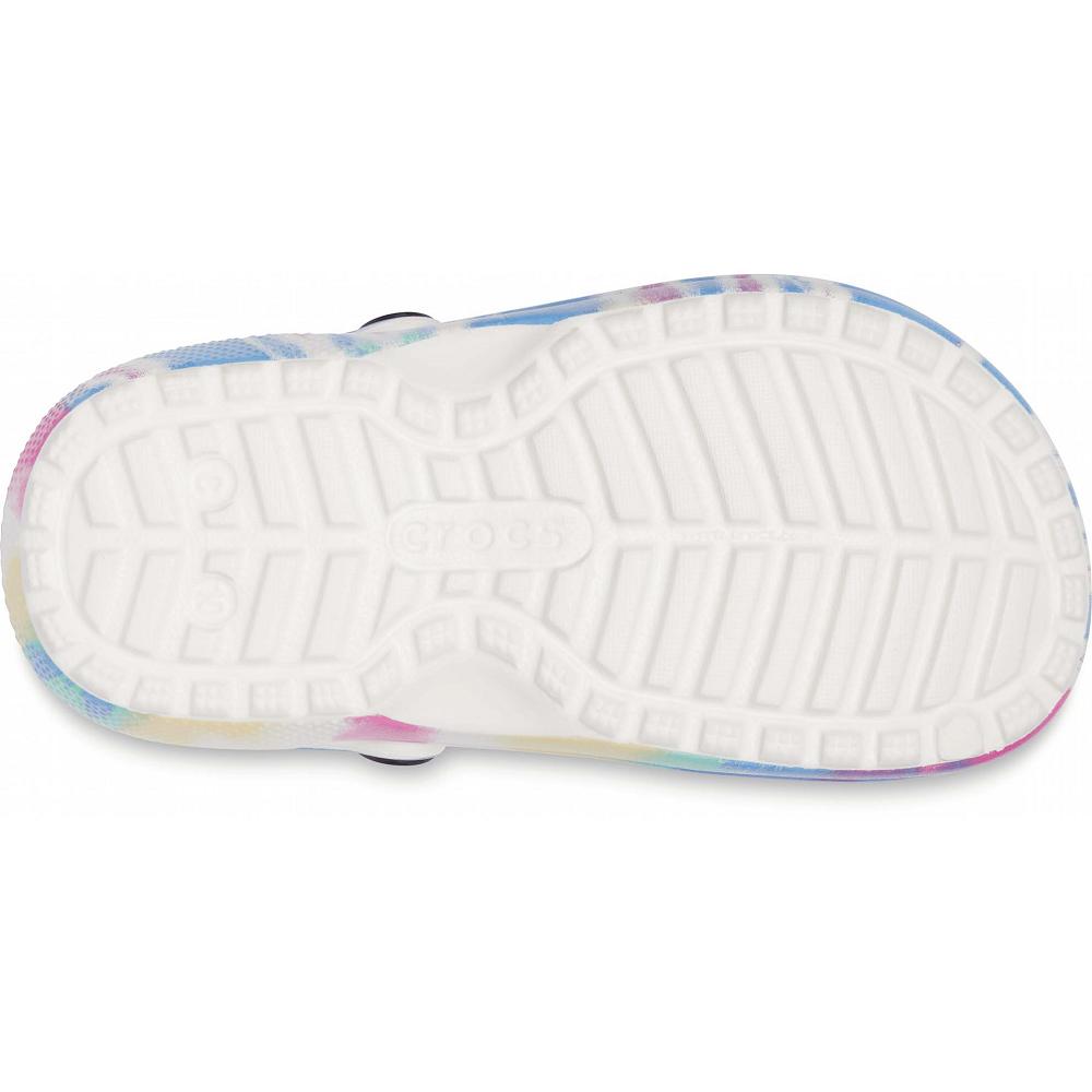 Crocs Classic Lined TieTürkiye -Dye Graphic Renkli | SBILAH860