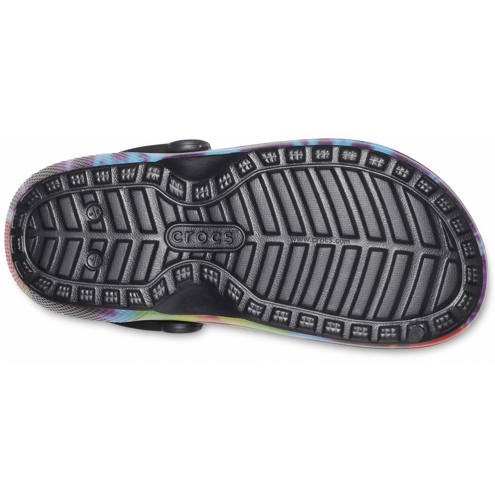 Crocs Classic Lined TieTürkiye -Dye Siyah Renkli | VOKLIX081