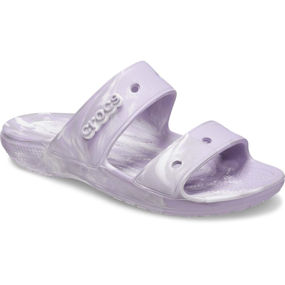 Crocs Classic Marbled Mor | BDSVQR465