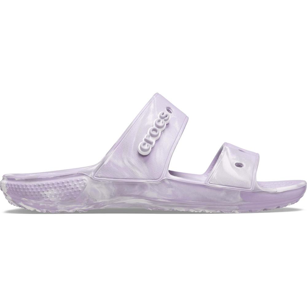 Crocs Classic Marbled Mor | RPDZKE319