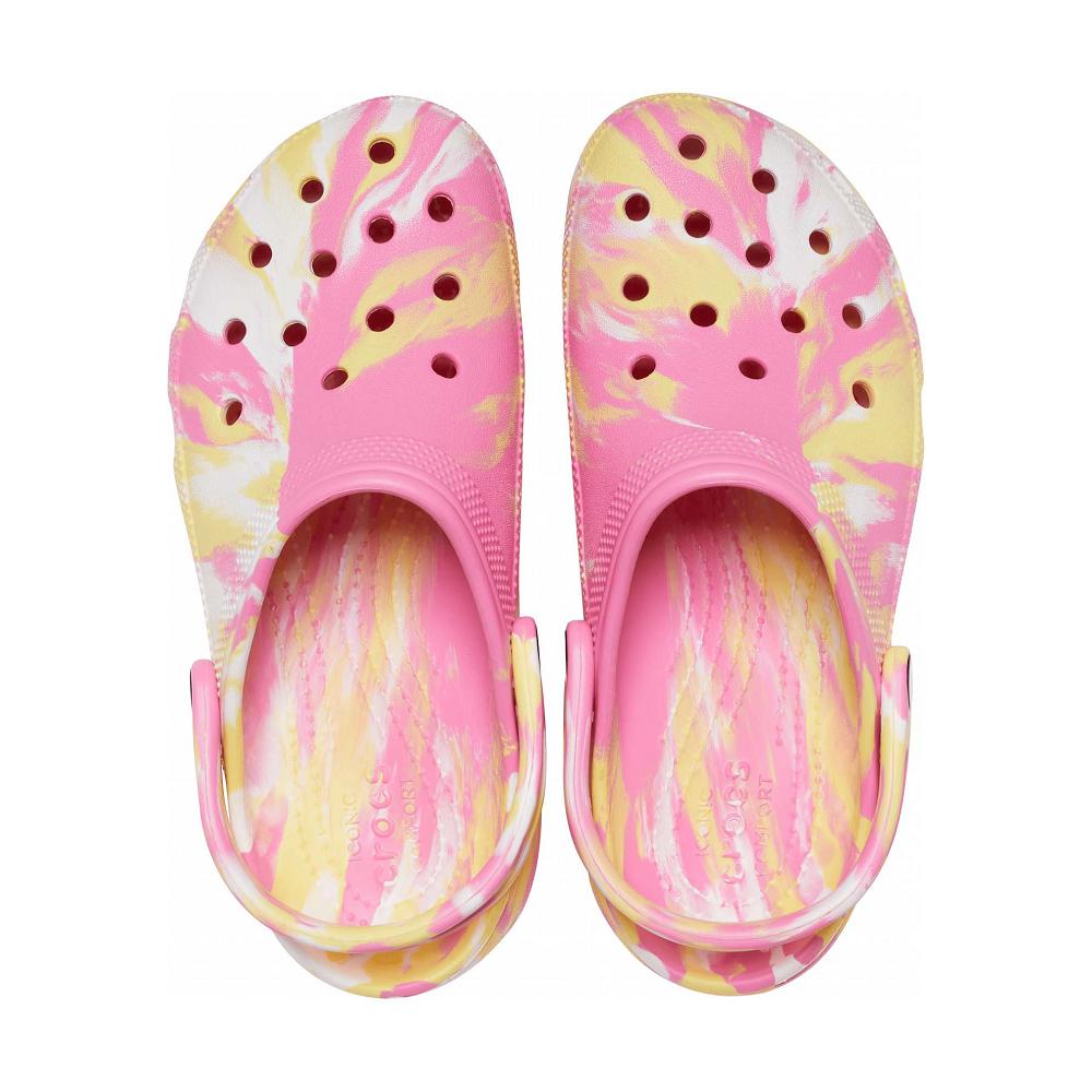 Crocs Classic Marbled Pembe Renkli | CEQYSJ624