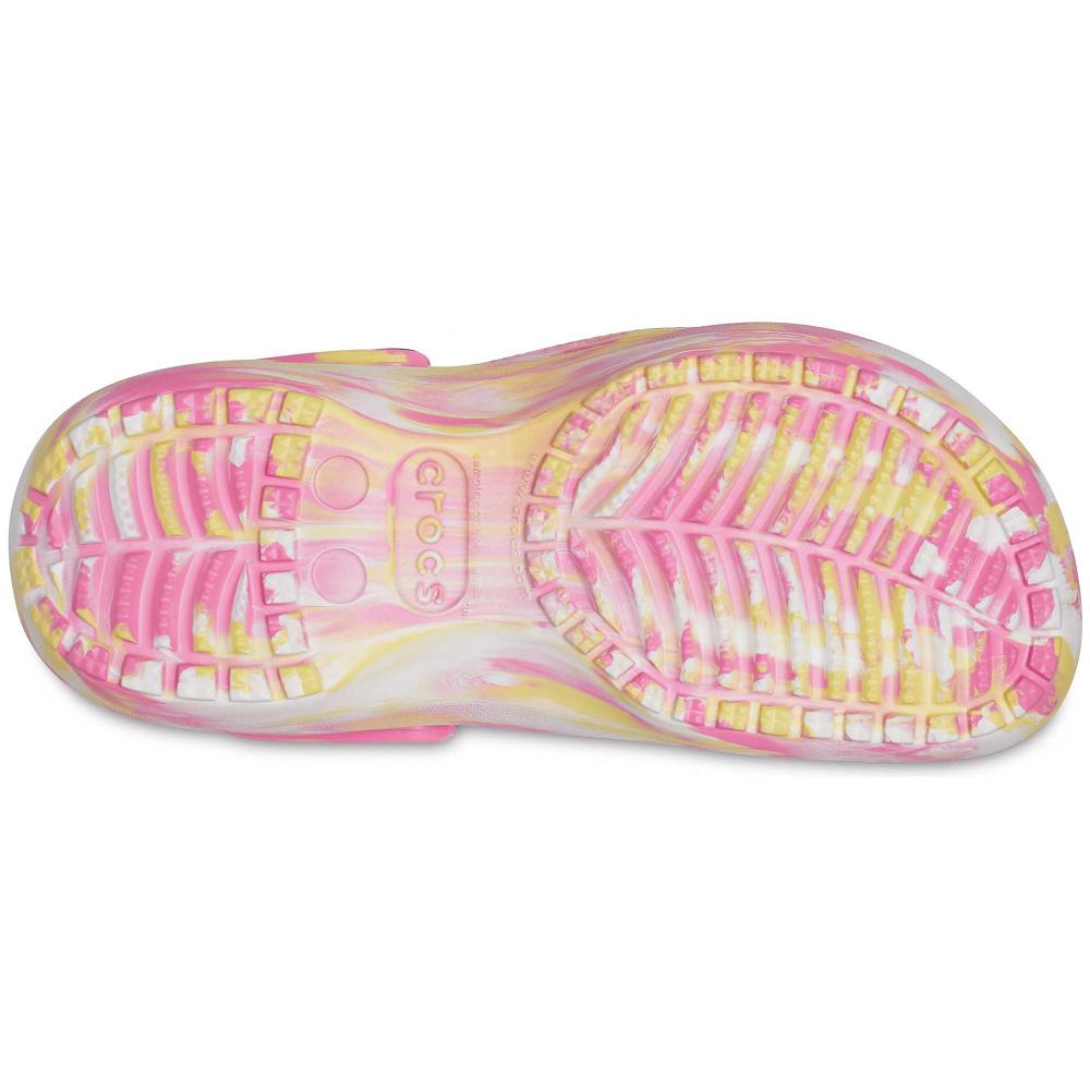 Crocs Classic Marbled Pembe Renkli | CEQYSJ624
