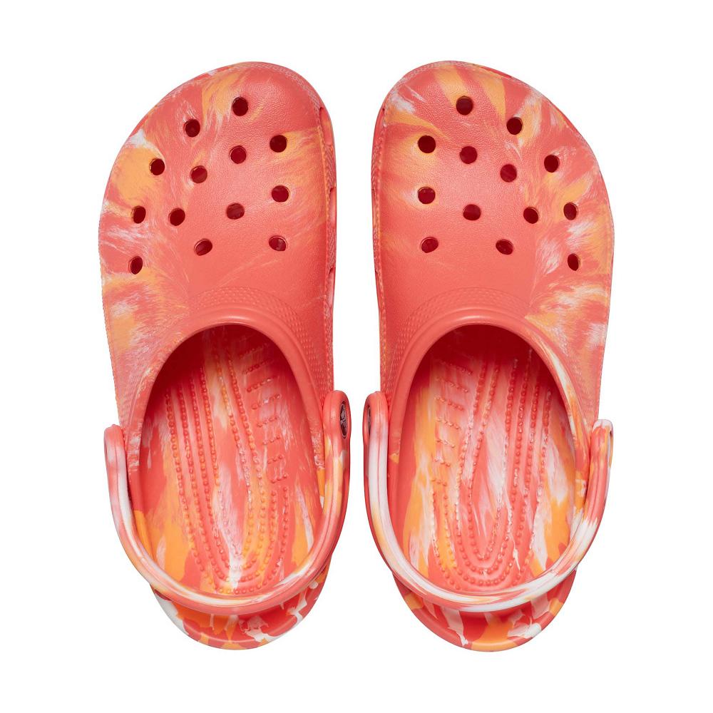 Crocs Classic Marbled Pembe | ODLFZX359