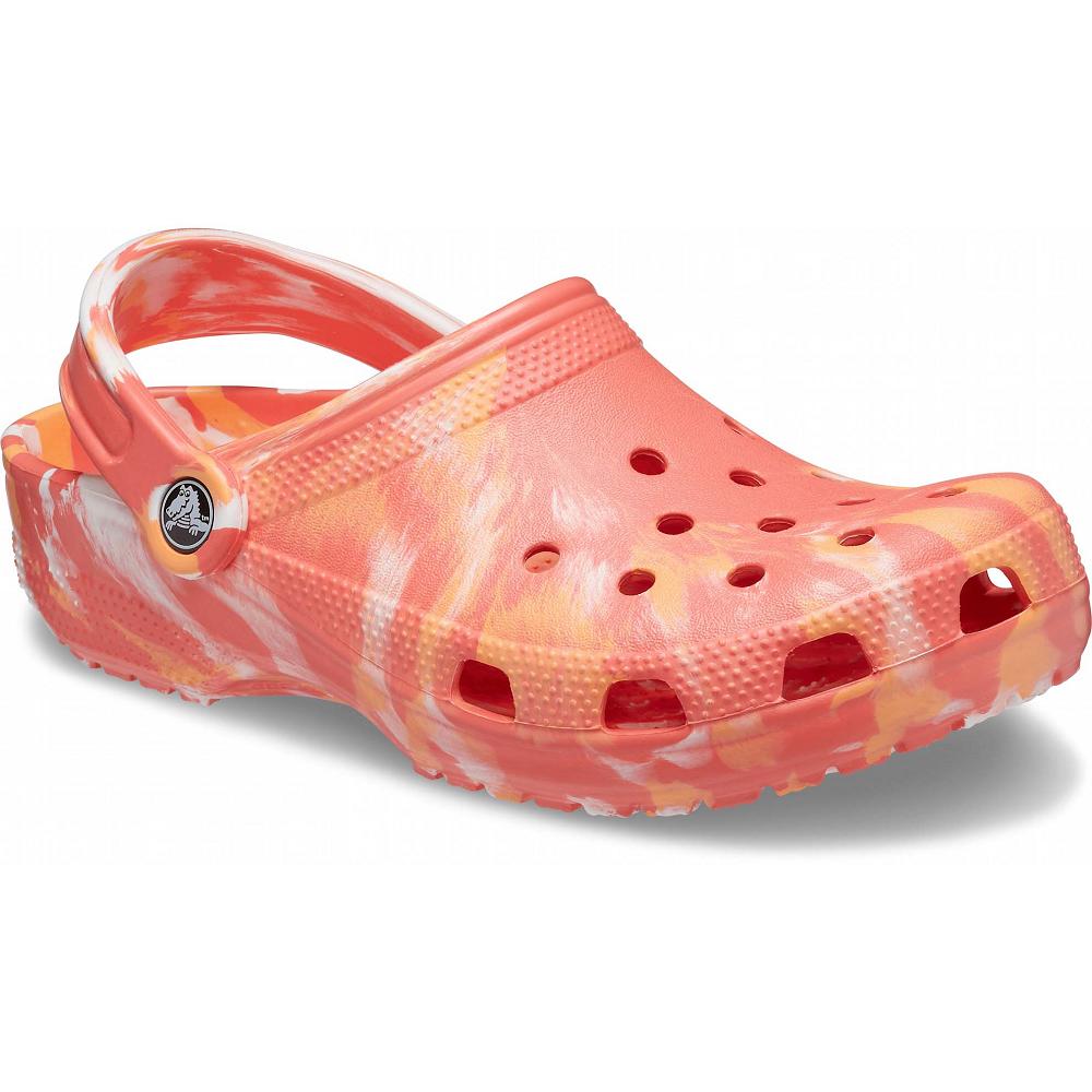 Crocs Classic Marbled Pembe | ODLFZX359