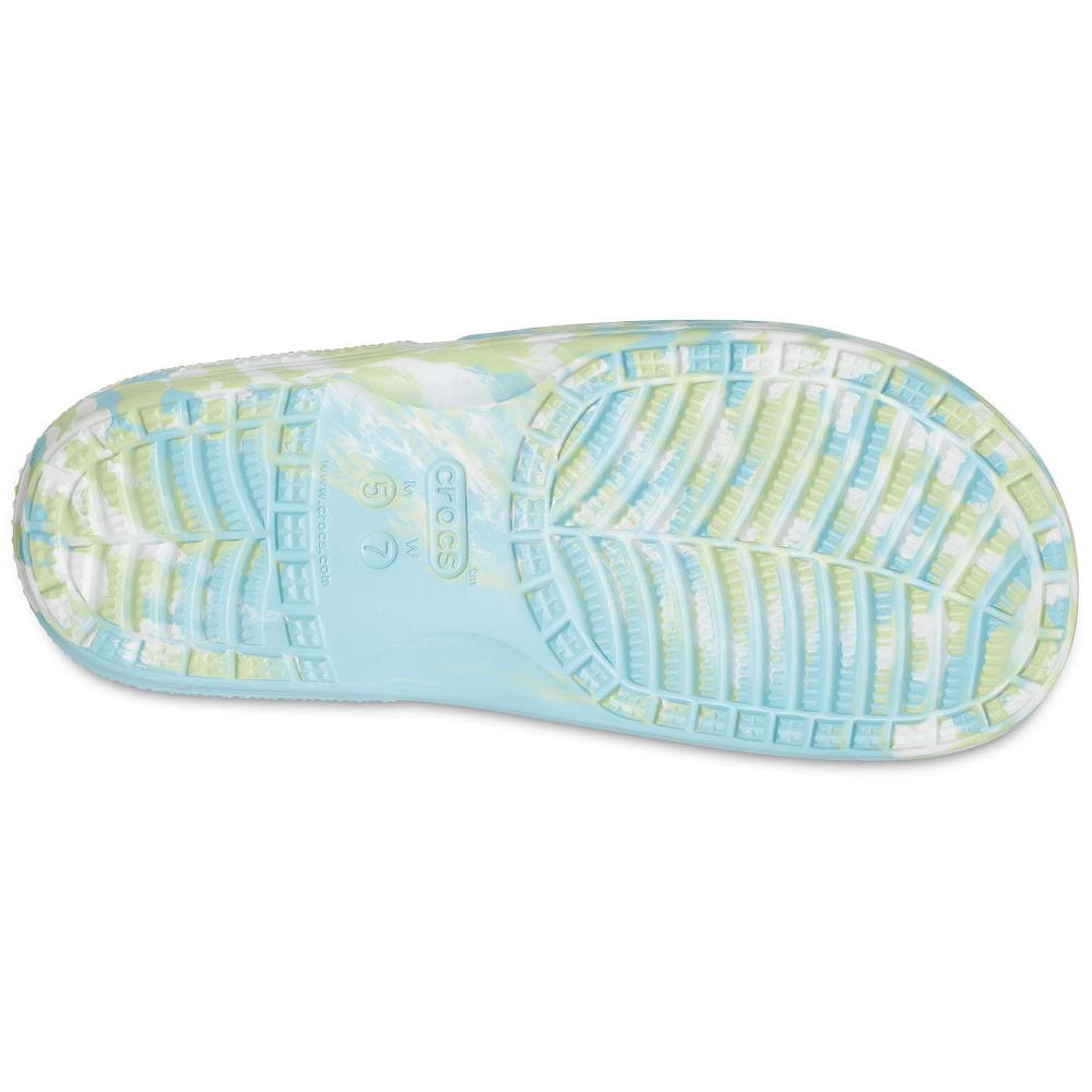 Crocs Classic Marbled Turkuaz | TBUVHE351