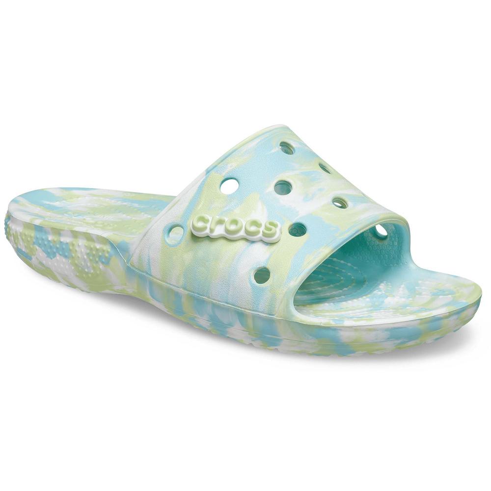 Crocs Classic Marbled Turkuaz | TBUVHE351