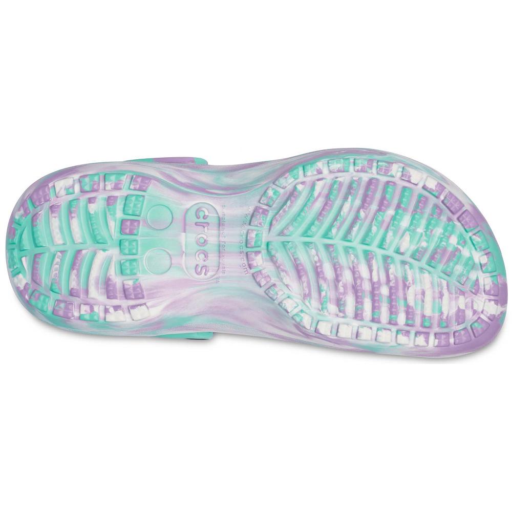Crocs Classic Platform Marbled Nane | CEWMRN932