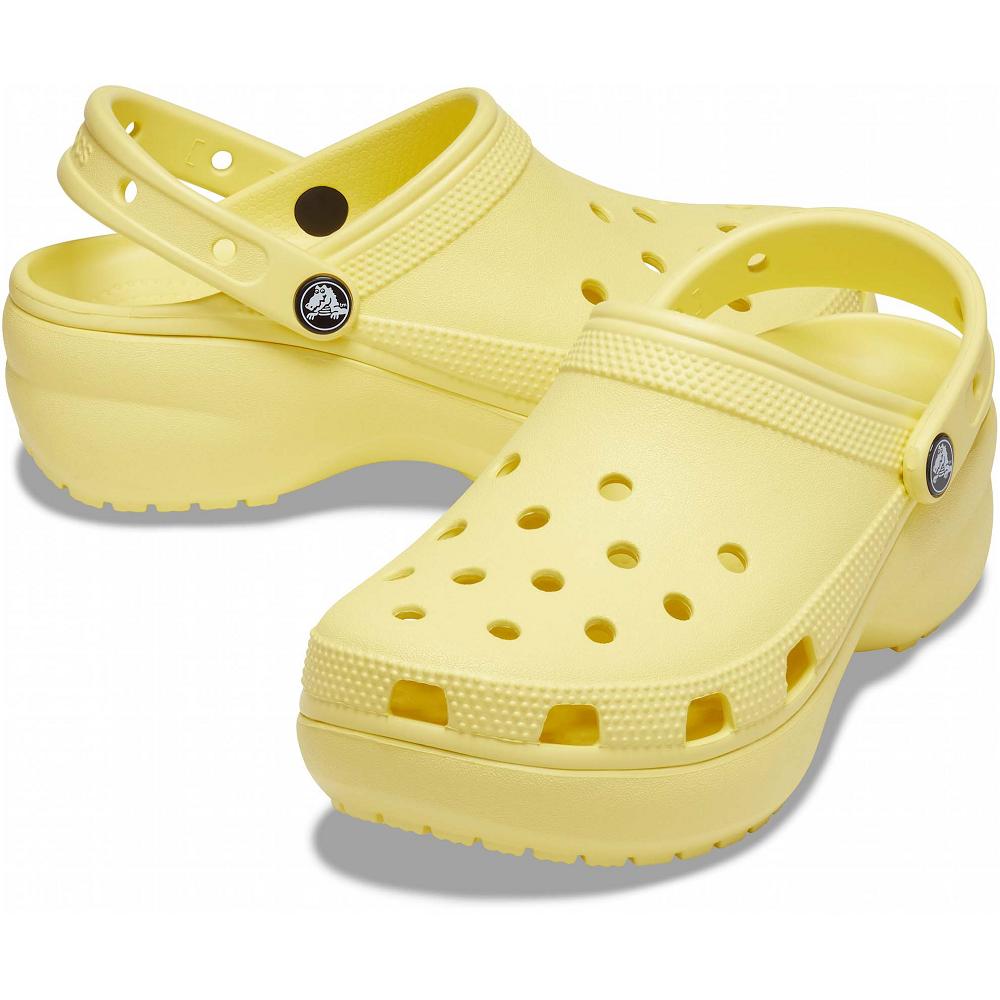 Crocs Classic Platform Sarı | XQLFNE907