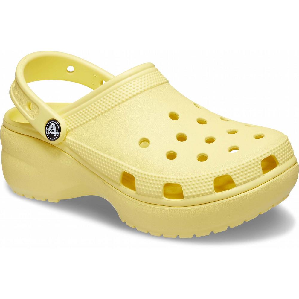 Crocs Classic Platform Sarı | XQLFNE907