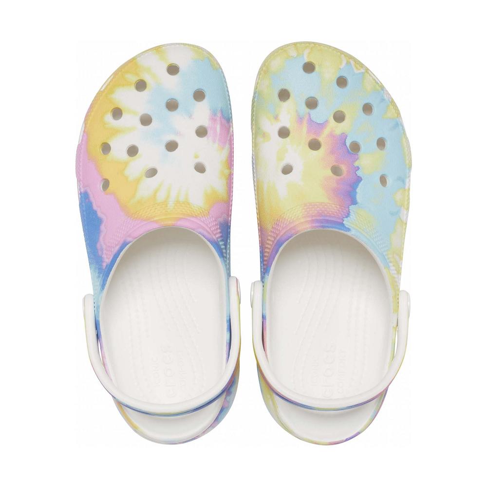 Crocs Classic Platform TieTürkiye -Dye Graphic Renkli | SDENAG609