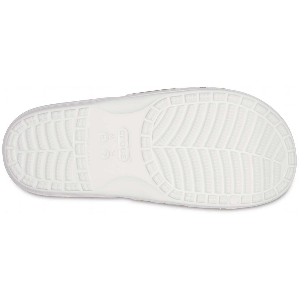 Crocs Classic Printed Beyaz | MRKLOH130