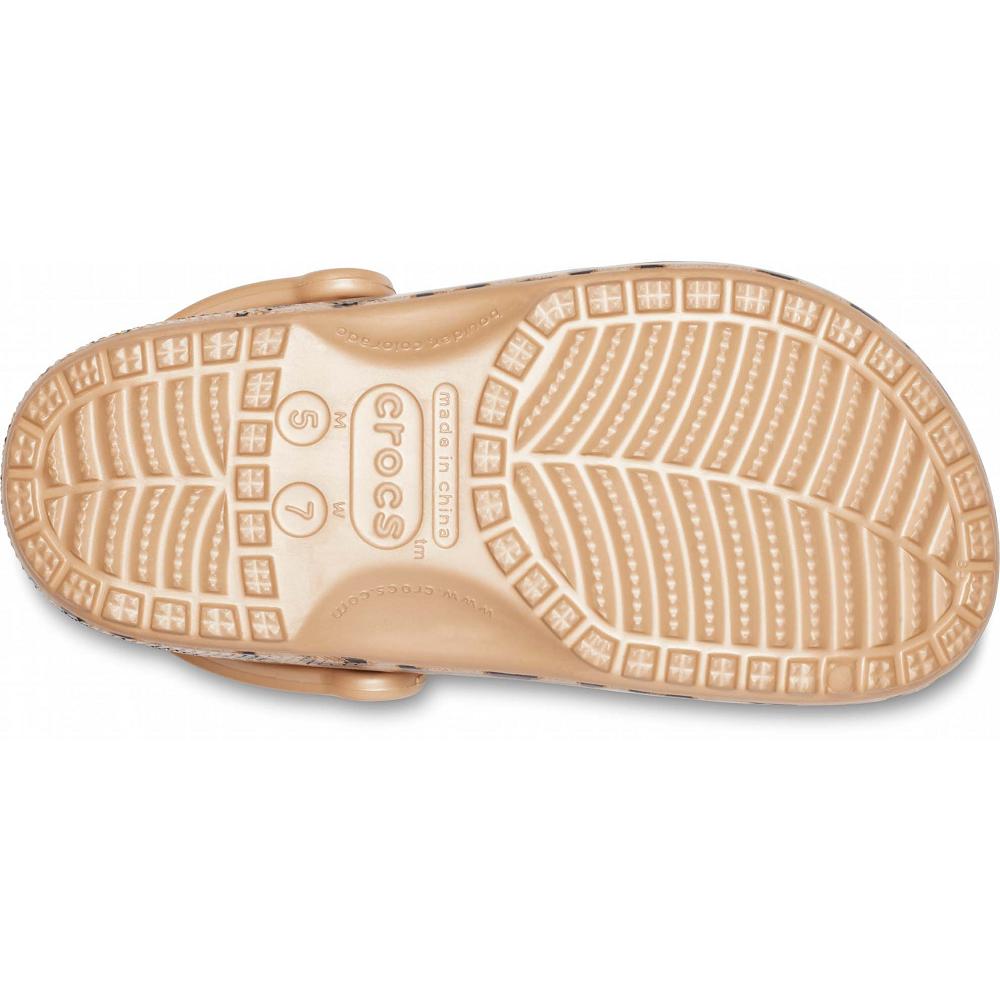 Crocs Classic Printed Haki | ONUYIK614