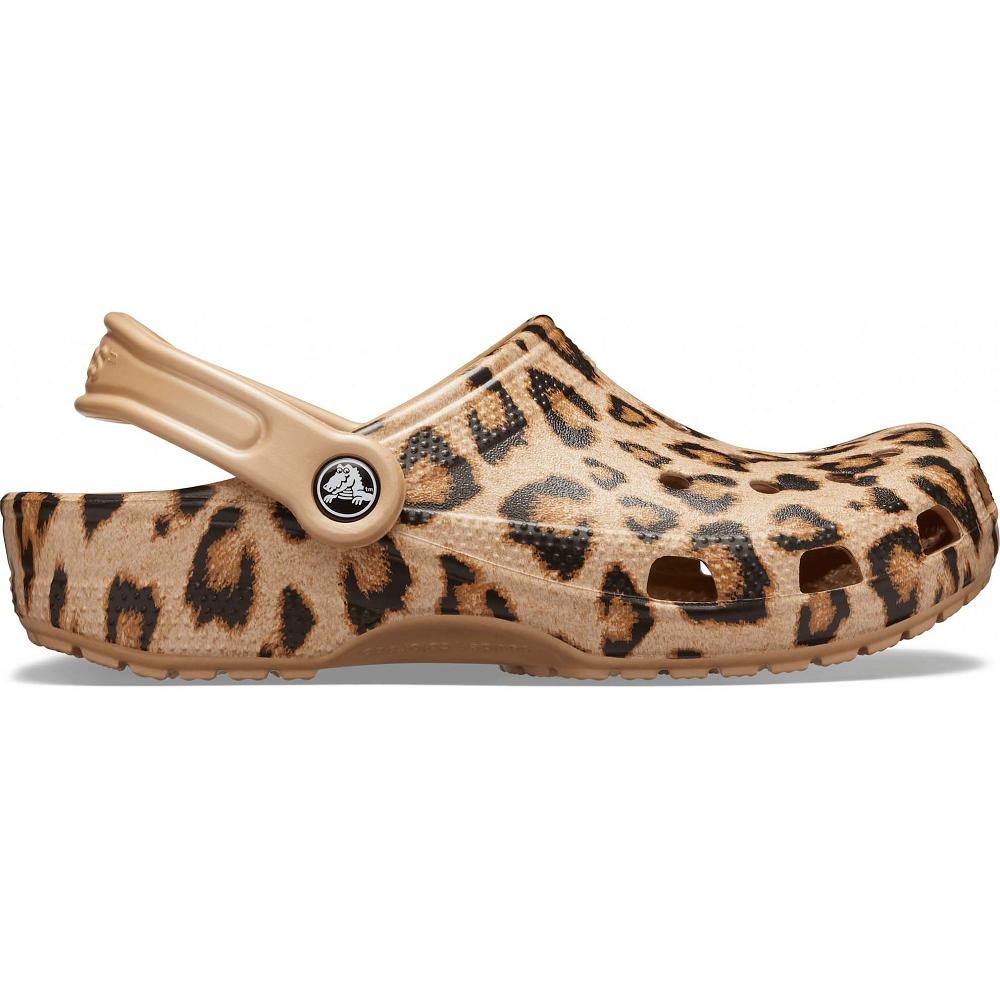 Crocs Classic Printed Haki | ONUYIK614