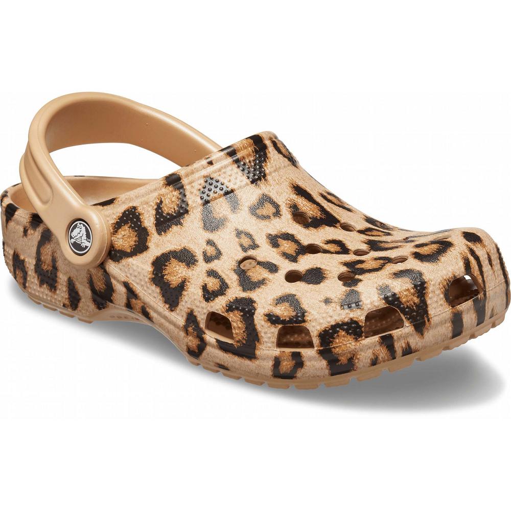 Crocs Classic Printed Haki | ONUYIK614