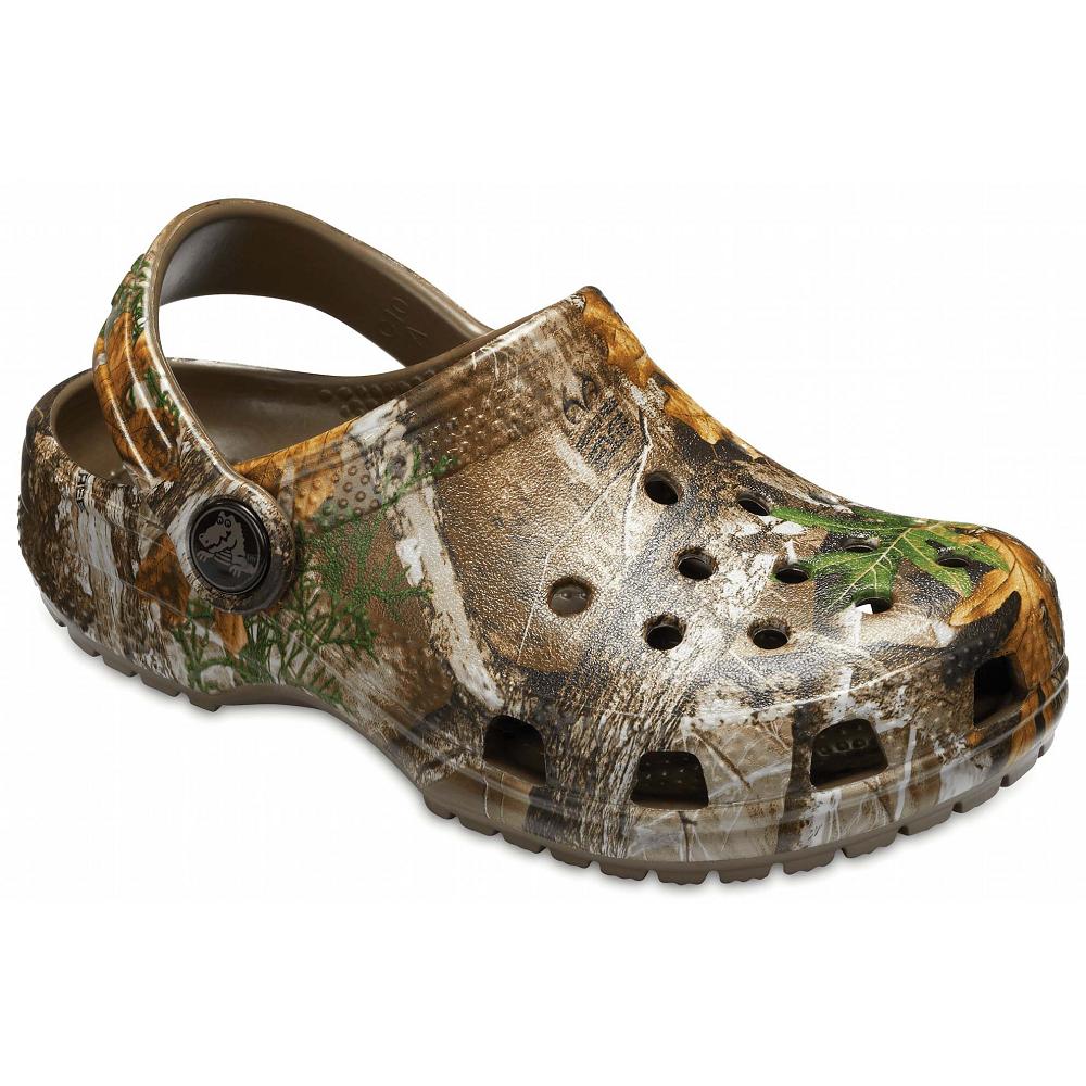 Crocs Classic Realtree Edge® Gri Kahverengi | TXKANO634