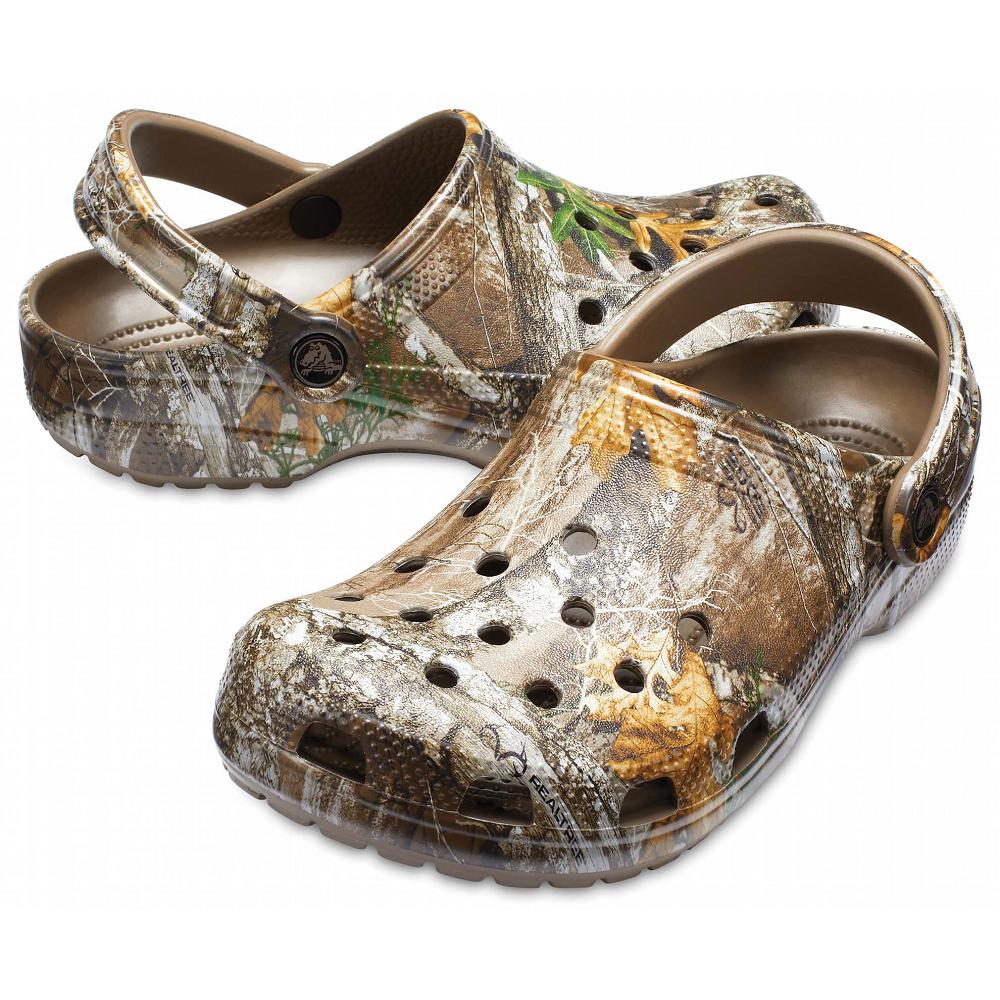 Crocs Classic Realtree Edge® Gri Kahverengi | IYLVSR971